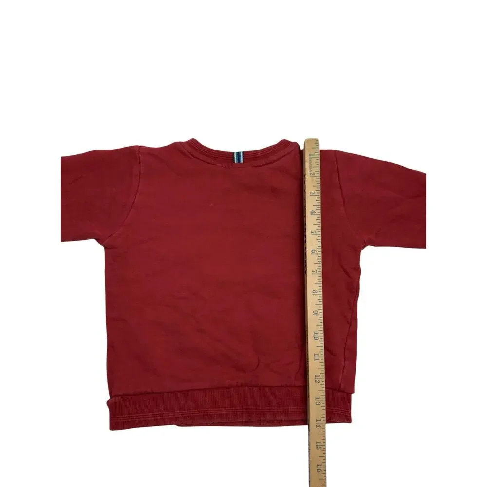 Ted Baker Kids 2PC Sweatsuit Set Red Jogger Pants Sweatshirt 4-5Y Playwear